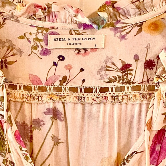 ๐บ๐HP๐๐บ NWOT Spell & The Gypsy Wild Bloom Playdress - Picture 16 of 16